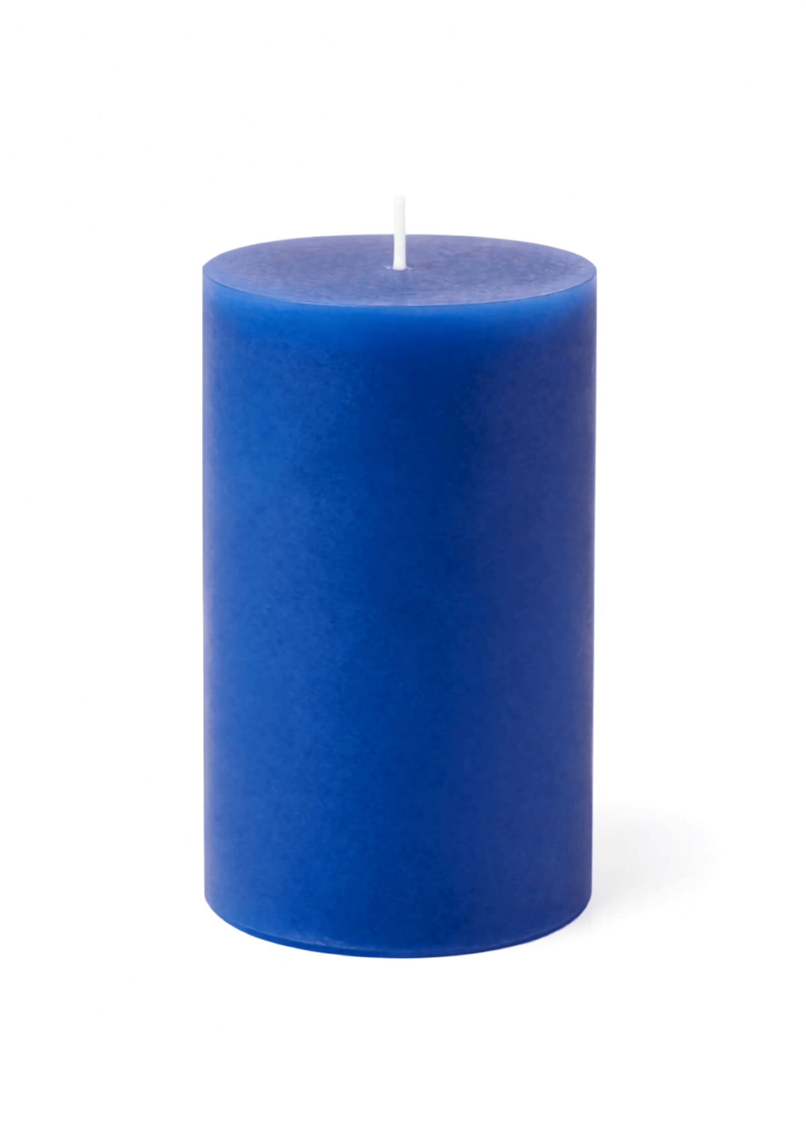 Vela Clásica de Parafina Color Azul