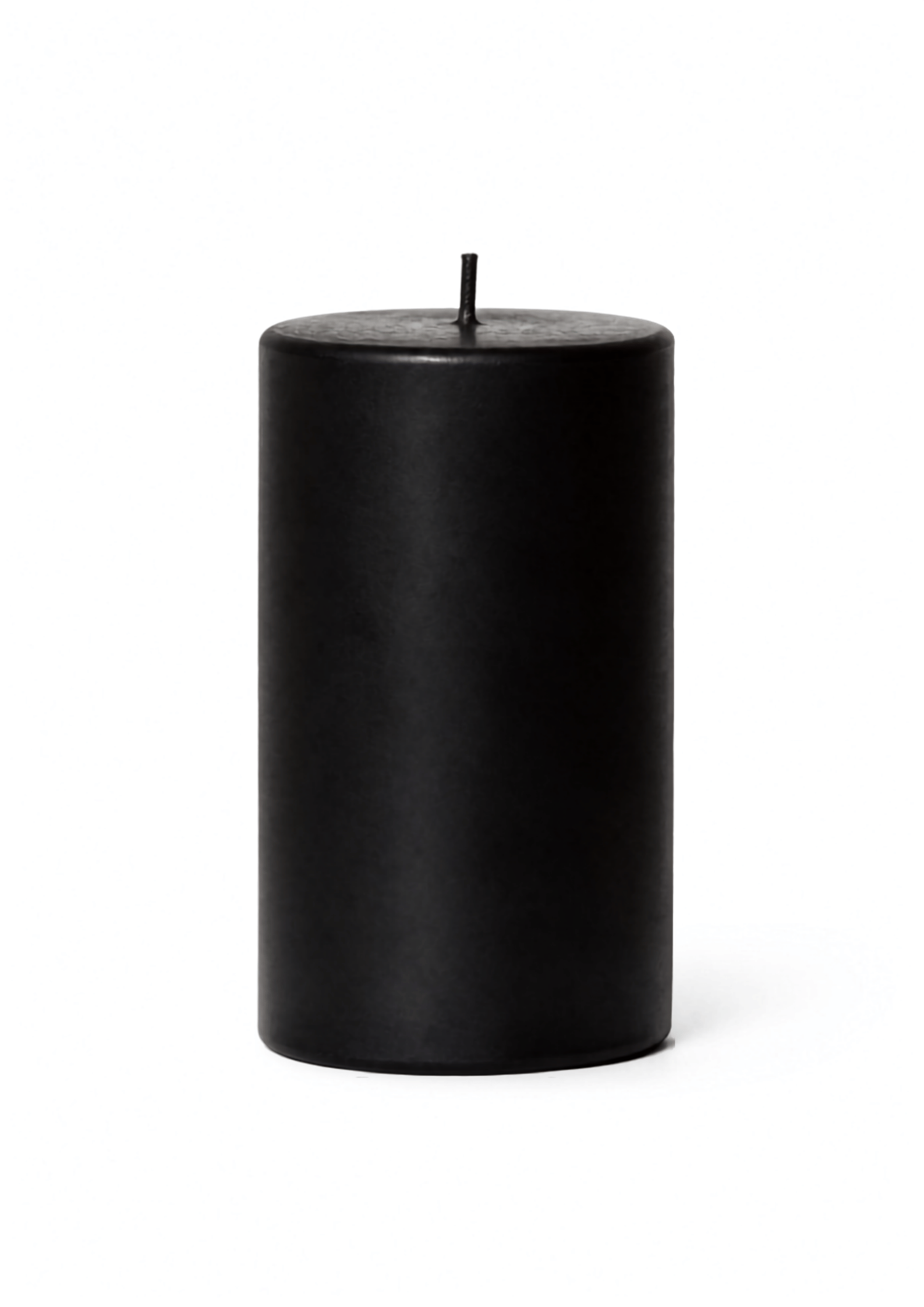 Vela Clásica de Parafina Color Negra Vela Clásica de Parafina Color Negra